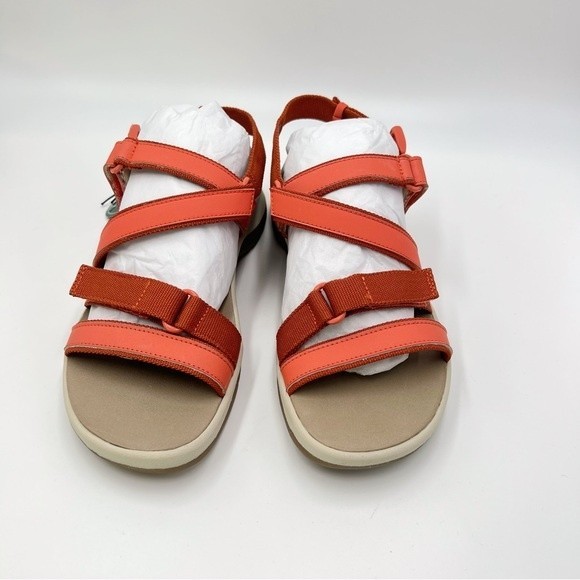 Rockport Women's Trail Technique Multi Coral Orange Sport Sandals Shoes Size 6.5 - Picture 3 of 15